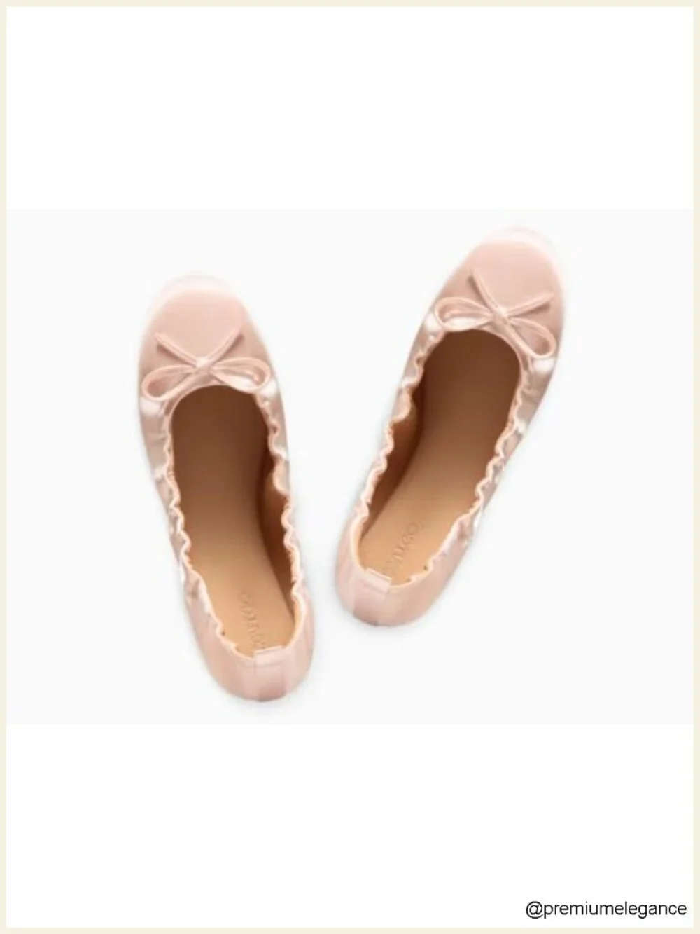 Women's Ballet Flats Bow Round Toe Slip On Dress Shoes Comfortable Work Flats
